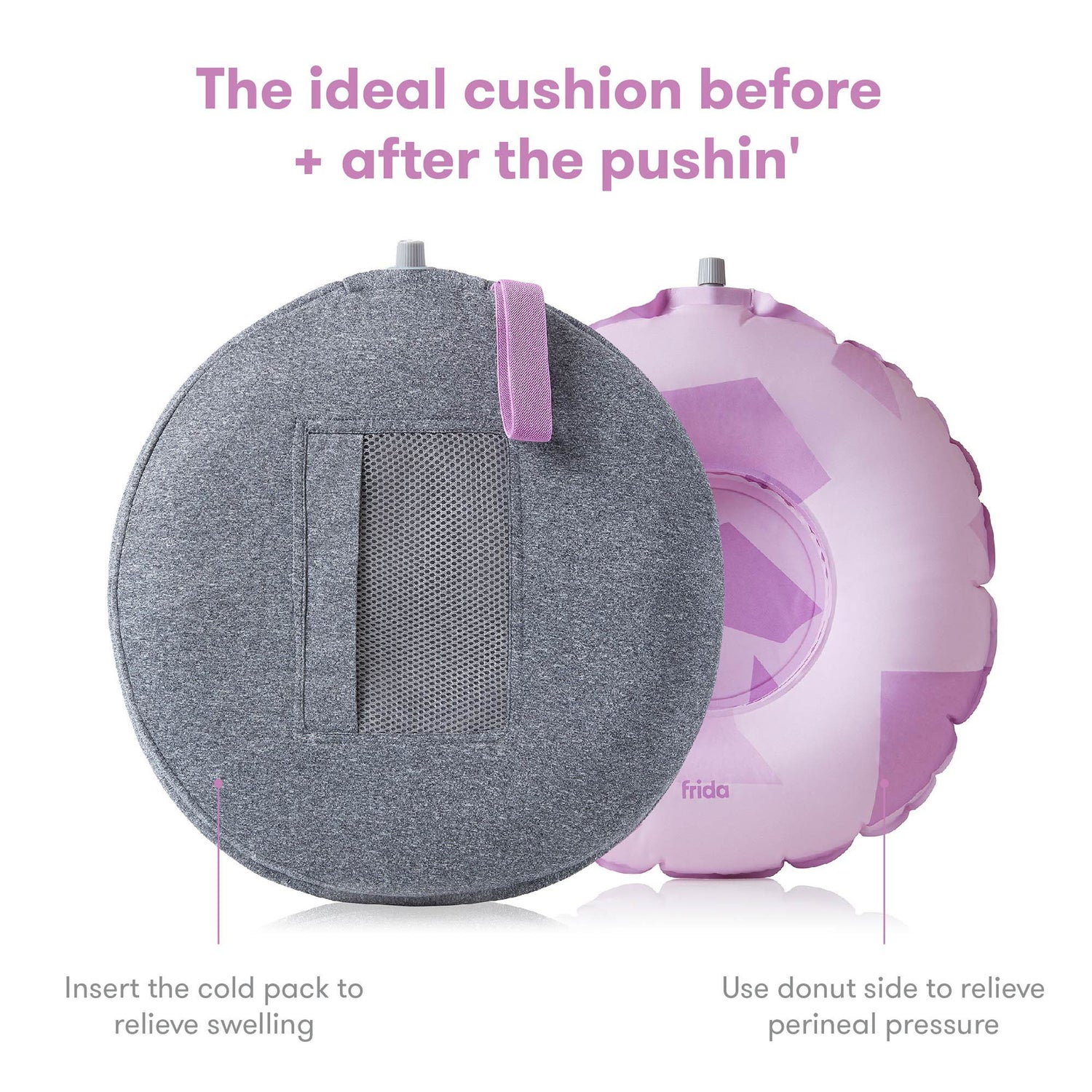 Donut Seat Cushion with Cold Pack Frida Mom Perineal Cooling Comfort Cushion - BeHope
