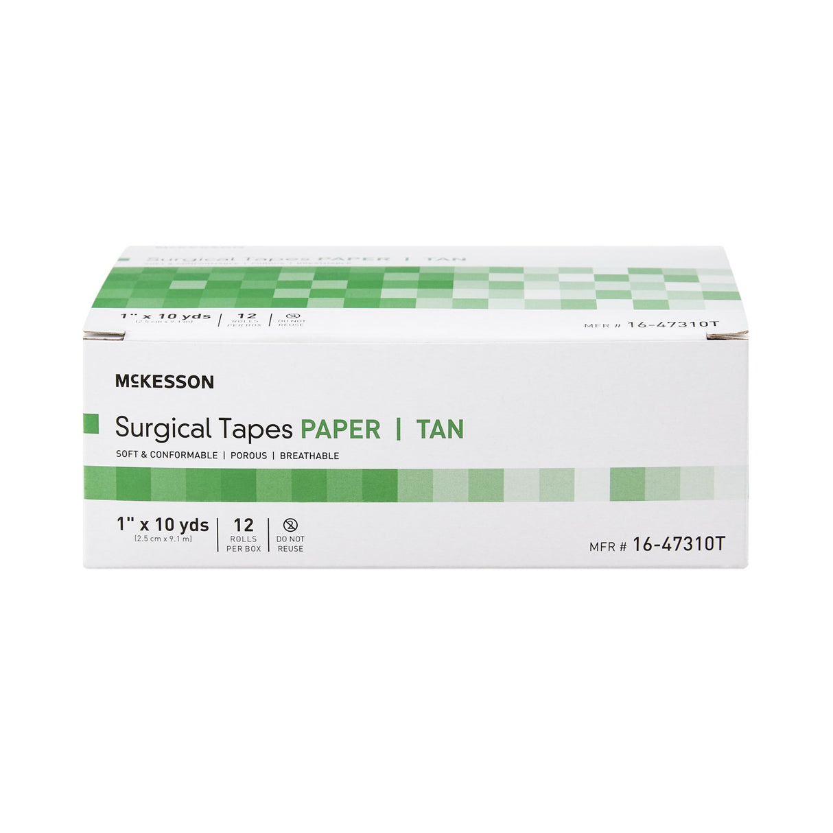 Medical Tape McKesson Tan 1 Inch X 10 Yard Paper NonSterile - BeHope