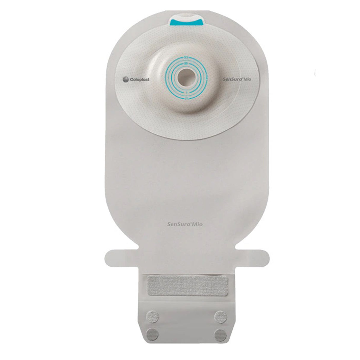 Ostomy Pouch SenSura® Mio Convex One-Piece System 11 Inch Length, Maxi Convex Light, Pre-Cut 1-3/8 Inch Stoma Drainable - BeHope