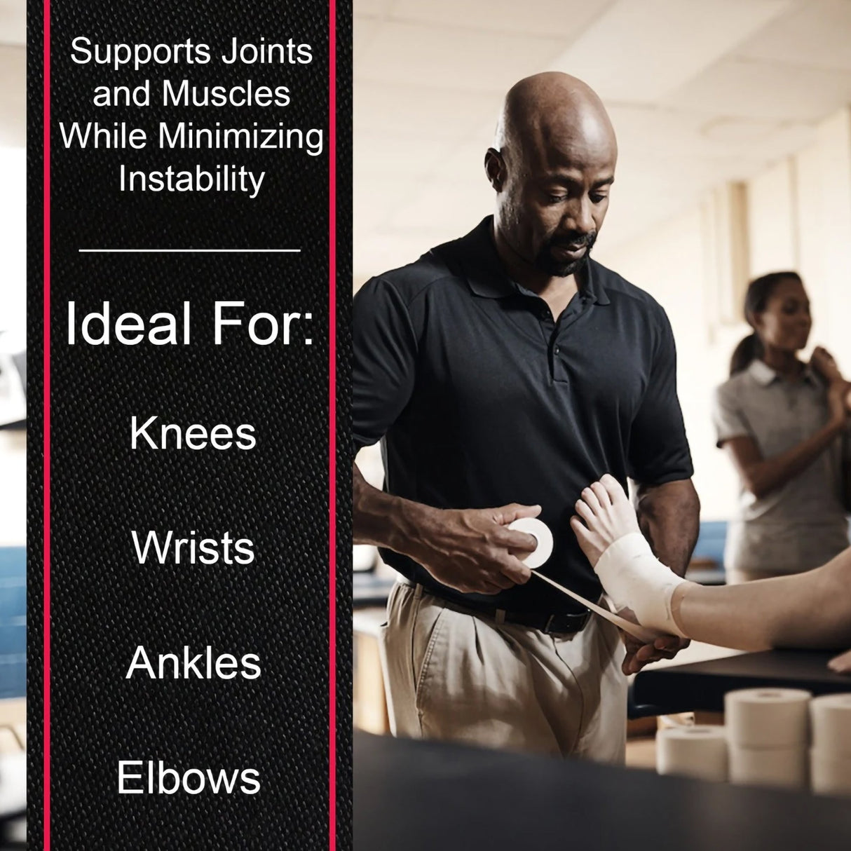 Athletic Tape Cramer® 950 White 1 Inch X 15 Yard Cotton / Zinc Oxide NonSterile - BeHope