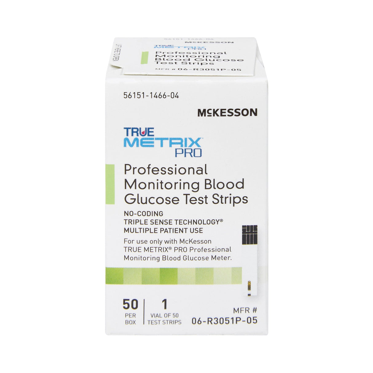 Blood Glucose Test Strips McKesson TRUE METRIX® PRO 50 Strips per Pack - BeHope