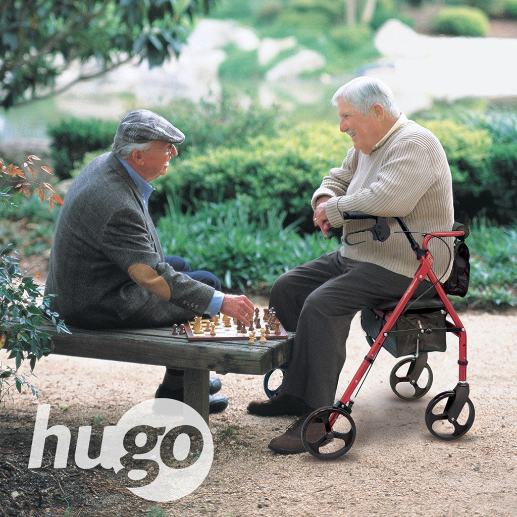 Hugo Elite Rolling Walker With A Seat - BeHope