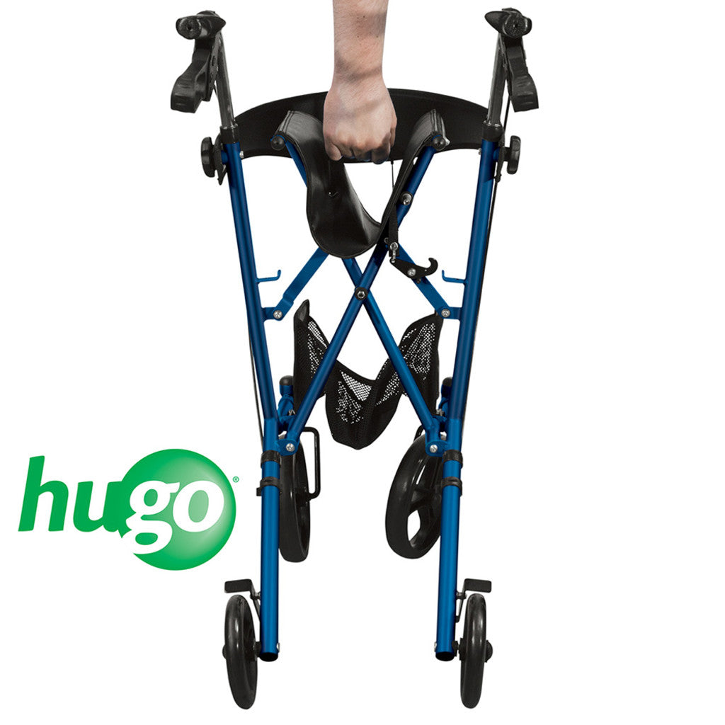 Hugo Sidekick Side-folding Rolling Walker With A Seat - BeHope