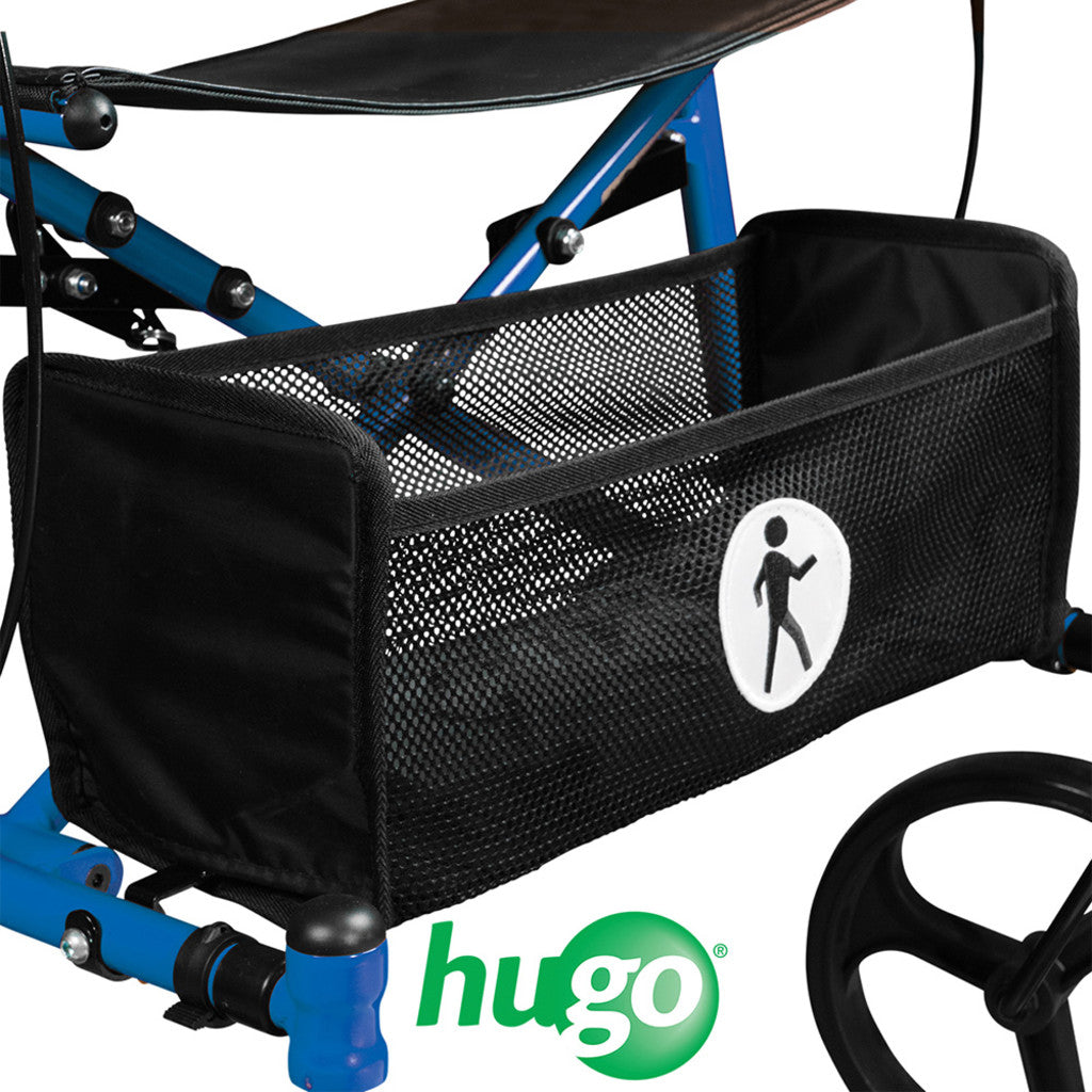 Hugo Sidekick Side-folding Rolling Walker With A Seat - BeHope