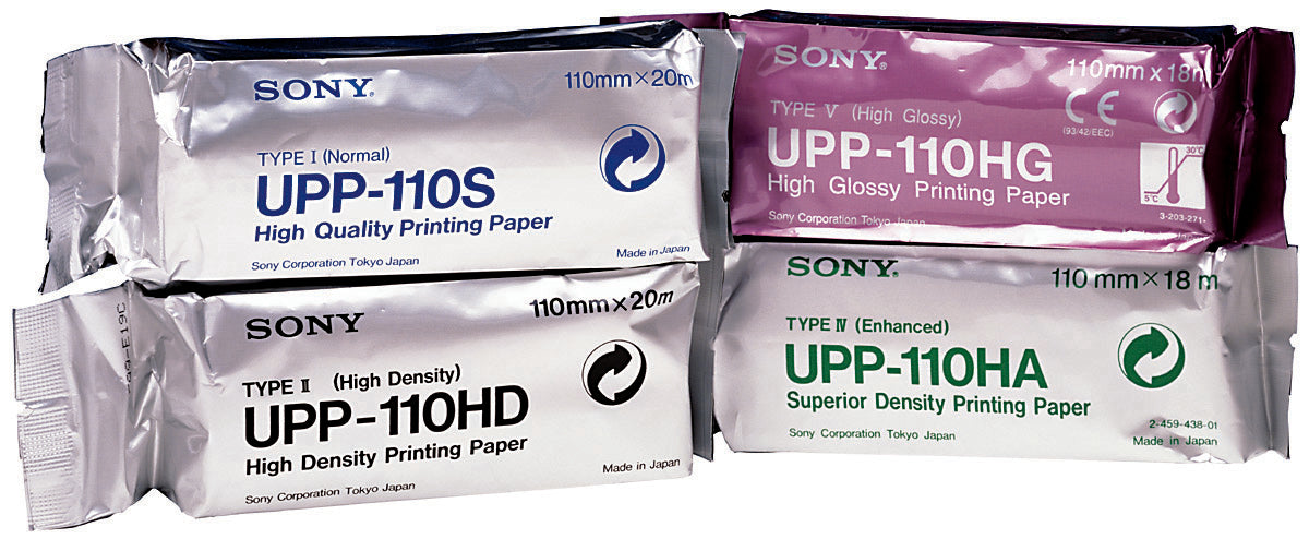 Ultrasound Video Paper Sony® Diagnostic Imaging Roll - BeHope
