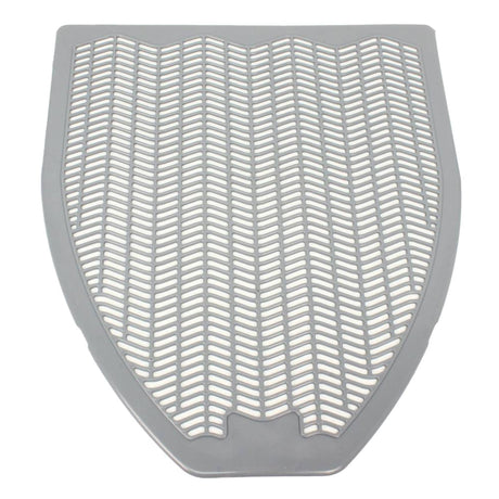 Urinal Floor Mat Impact Z-Mat™ 17-1/2 X 20-3/8 Inch Gray - BeHope