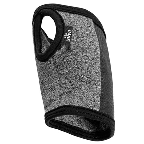 Computer Gloves IMAK RSI Low Profile Cotton / Elastic Left or Right Wrist Black / Gray One Size Fits Most - BeHope