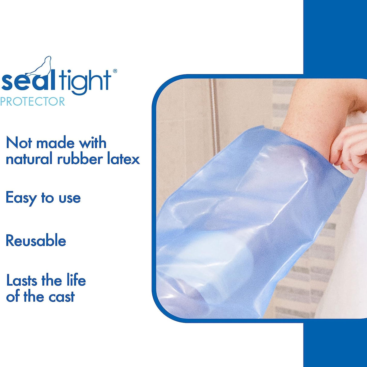 IV Site Barrier Protector SEAL-TIGHT® Mid-Arm NonSterile - BeHope
