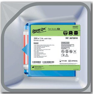 Huber Infusion Kits Powerloc® Max for IV Therapy with Y-site Injection Port - BeHope