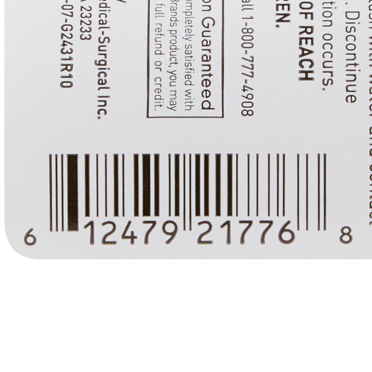 Hand and Body Moisturizer McKesson 8 oz. Bottle Baby Fresh Scent Lotion - BeHope