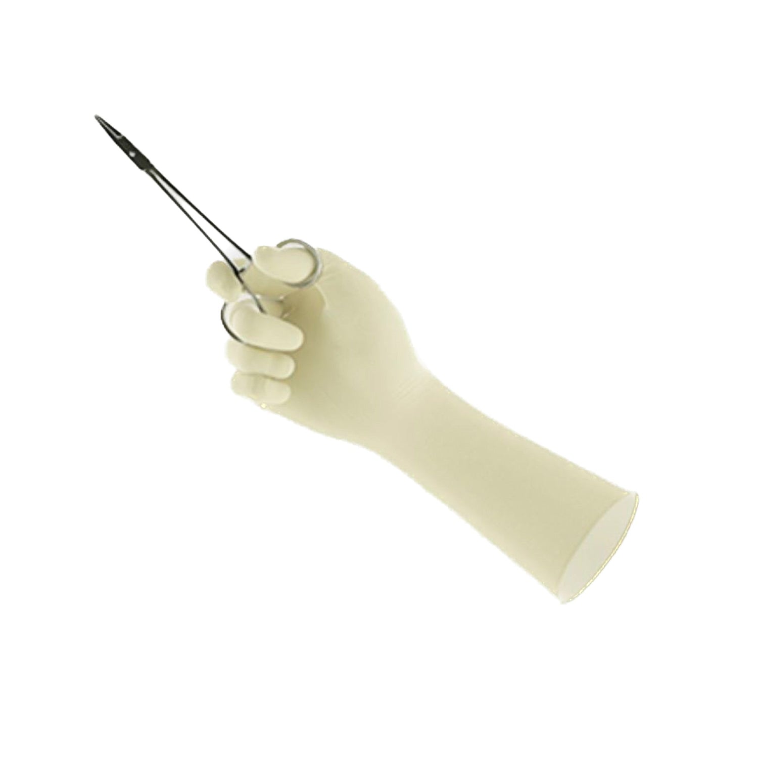 Surgical Glove ENCORE® Perry® Style 42® PF Size 6.5 Sterile Latex Standard Cuff Length Micro-Textured Natural Chemo Tested - BeHope