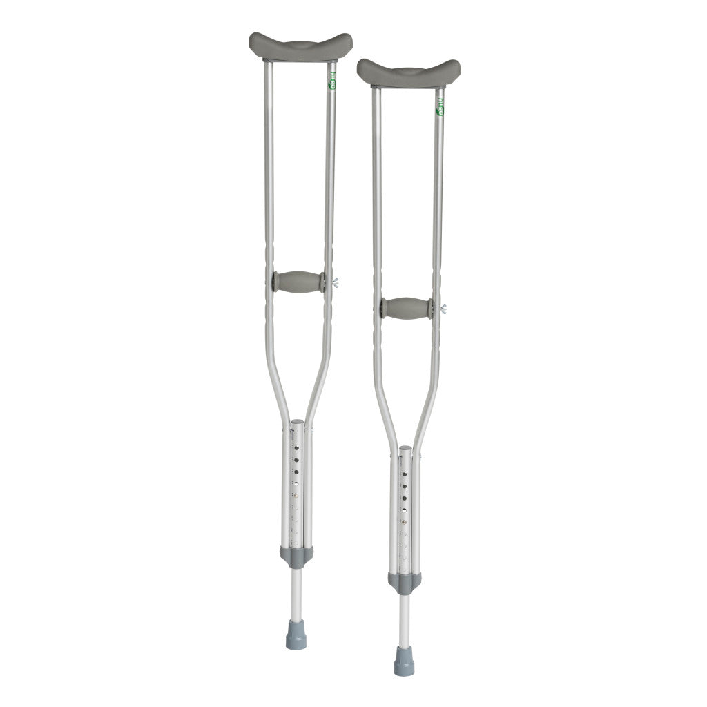 Hugo Comfort Max Lightweight Aluminum Crutches -BeHope