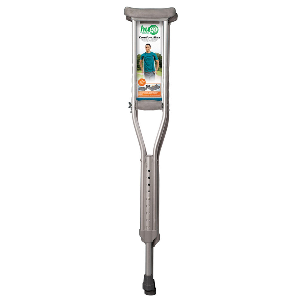 Hugo Comfort Max Lightweight Aluminum Crutches -BeHope