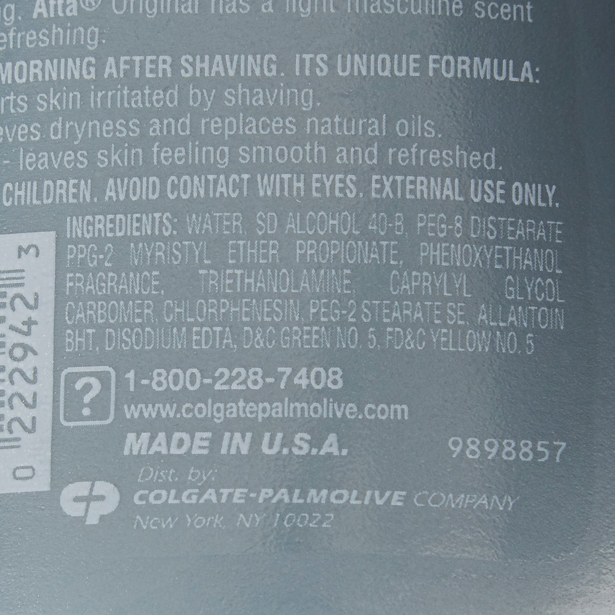 After Shave Afta® Original Scent Contains Alcohol 3 oz. - BeHope