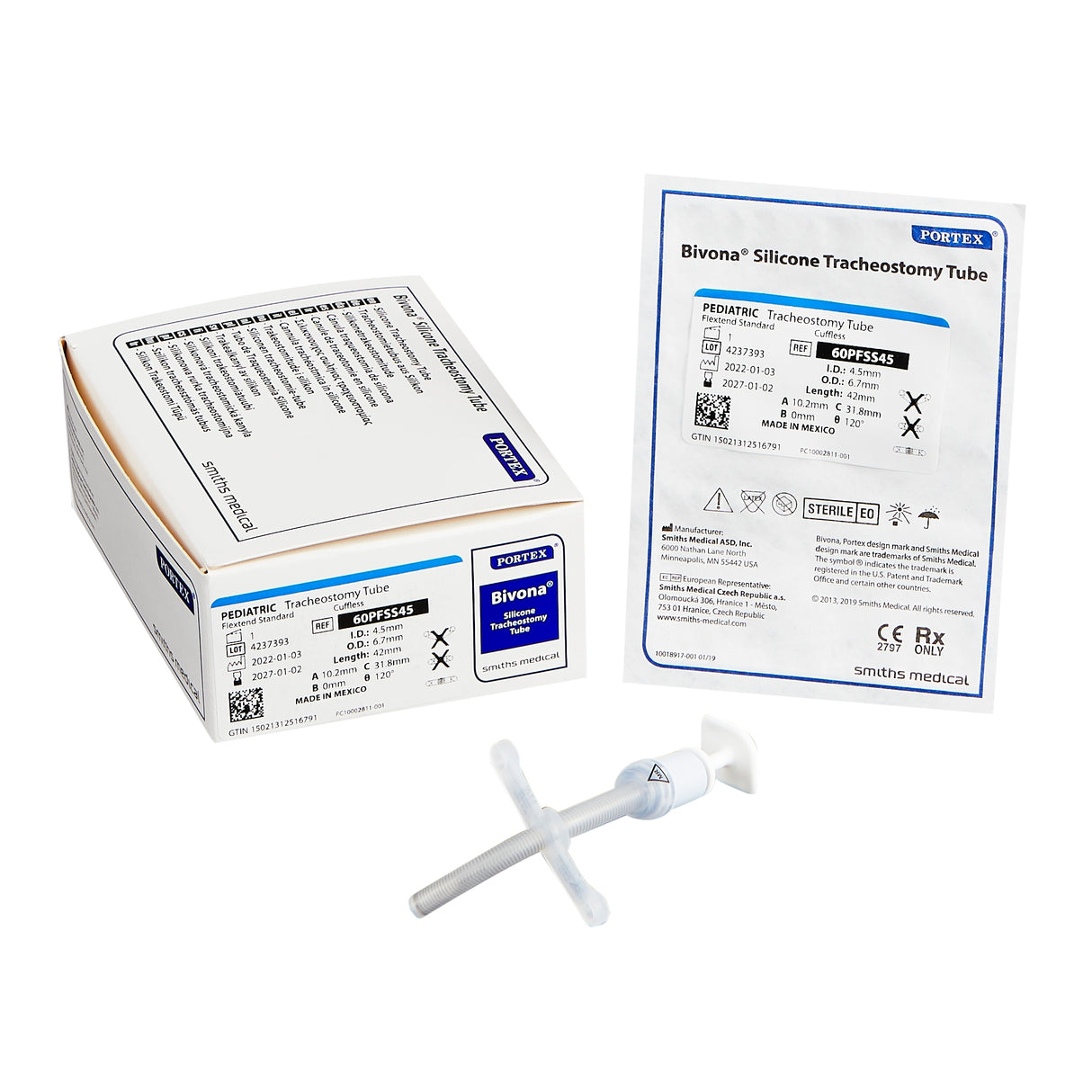 Uncuffed Tracheostomy Tube Bivona® FlexTend™ Pediatric for Enhanced Mobility - BeHope
