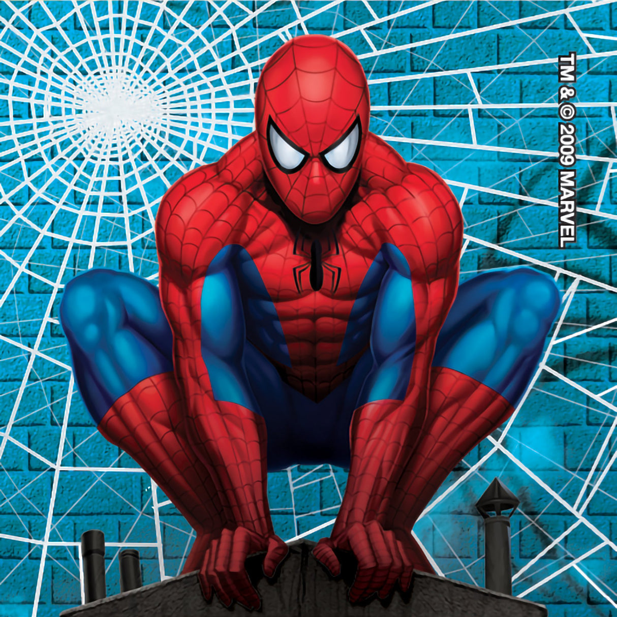 Value Stickers™ 100 per Roll Spider-Man Classic Value Sticker 1-5/8 Inch - BeHope