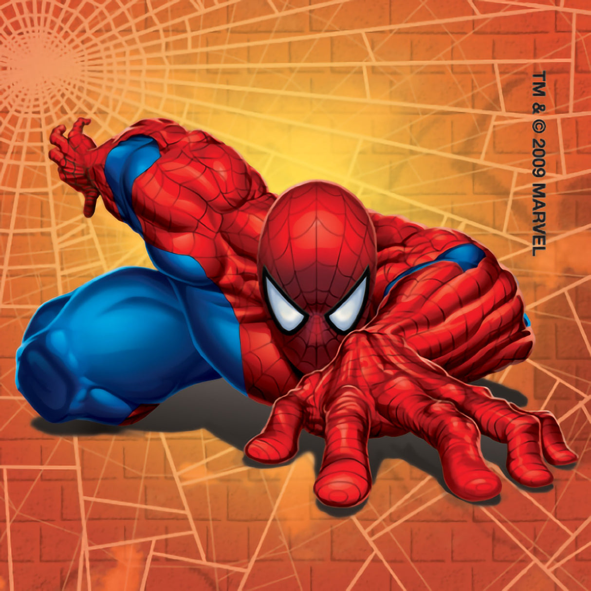 Value Stickers™ 100 per Roll Spider-Man Classic Value Sticker 1-5/8 Inch - BeHope