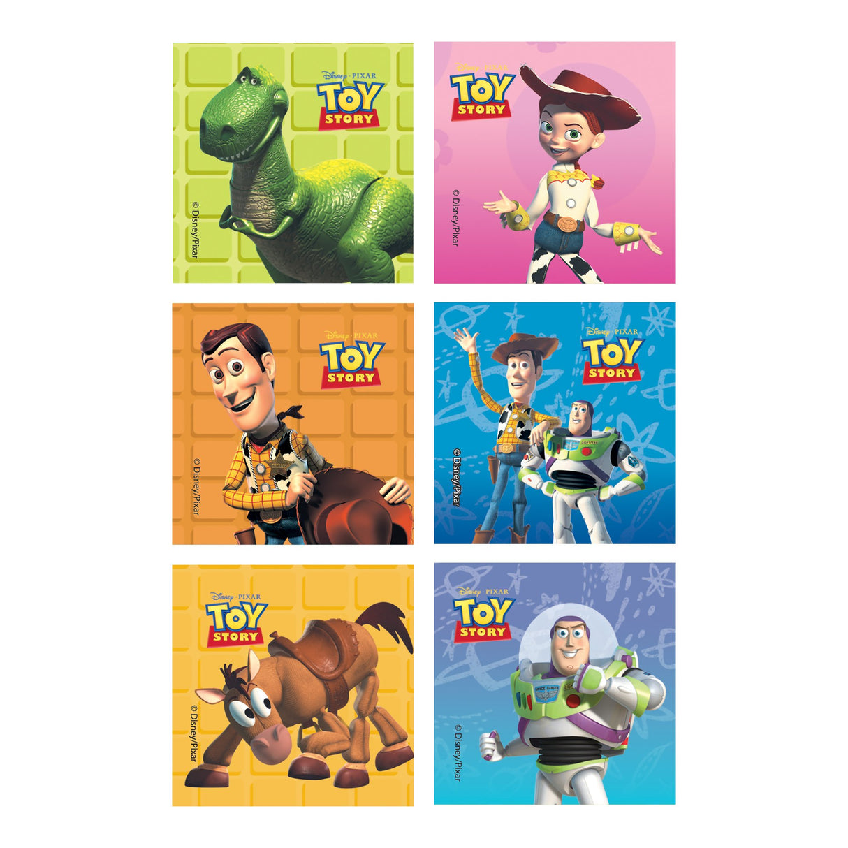 Value Stickers™ 100 per Roll Toy Story Value Sticker 1-5/8 Inch - BeHope