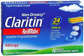 Allergy Relief Claritin® Redi Tabs® 10 mg Strength Tablet 10 per Box - BeHope