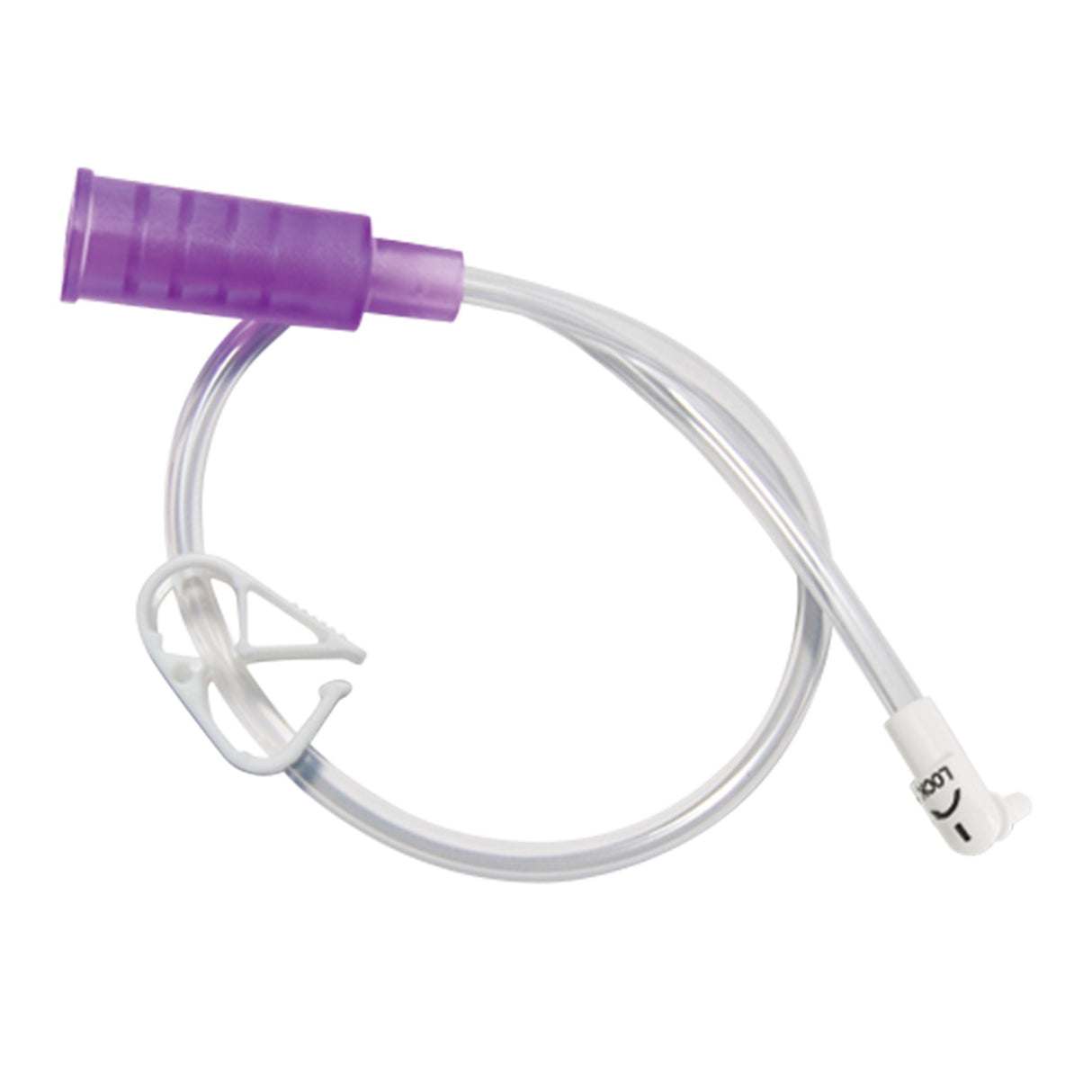 Right Angle Connector with Bolus Adapter AMT Mini Classic 12 Inch - BeHope