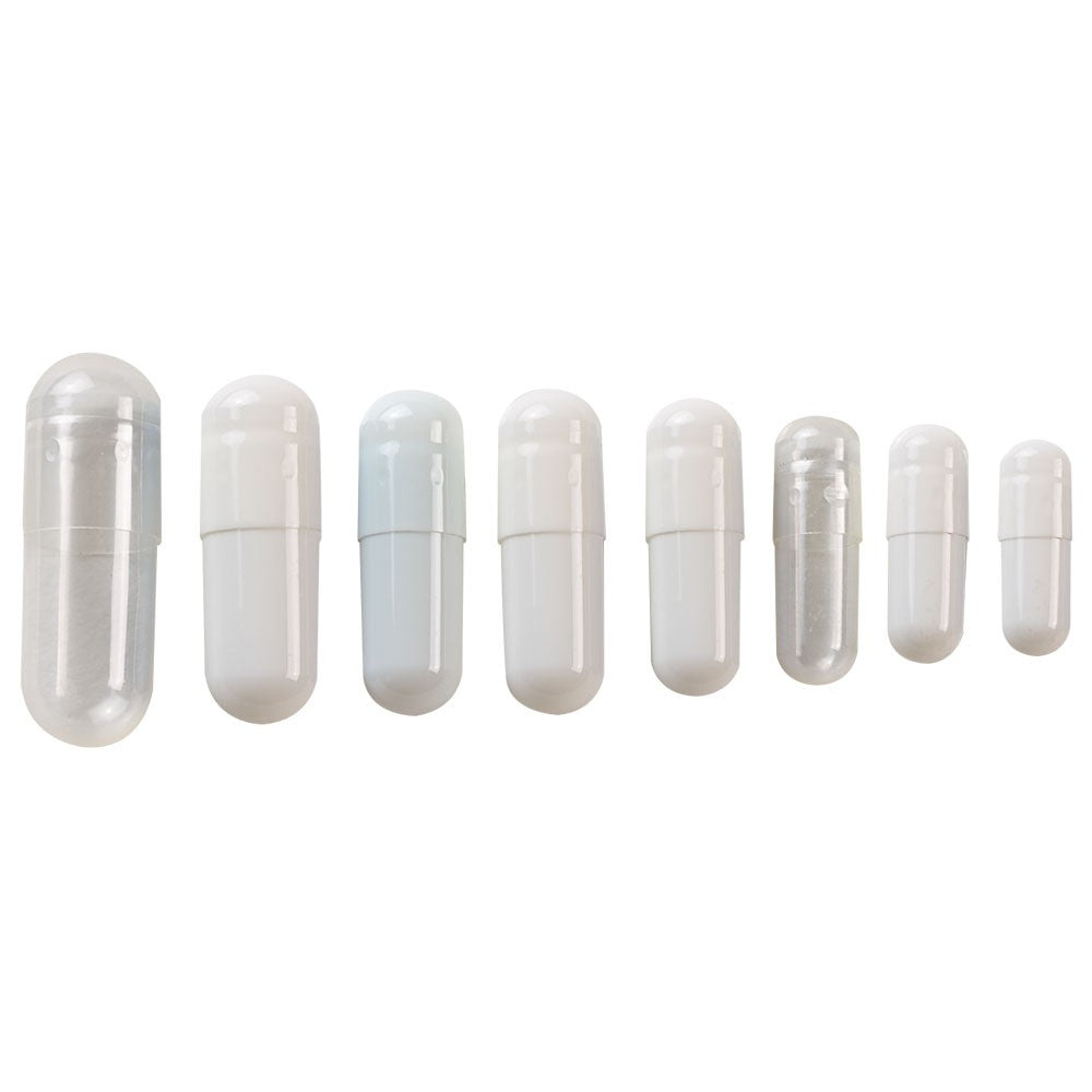 Empty Gel Capsule Size 000, Clear - BeHope