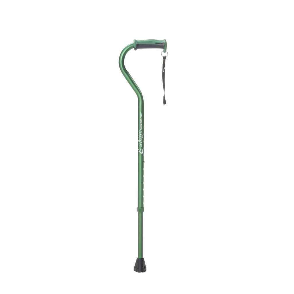 Airgo Comfort-Plus Aluminum Cane, Offset Handle -BeHope