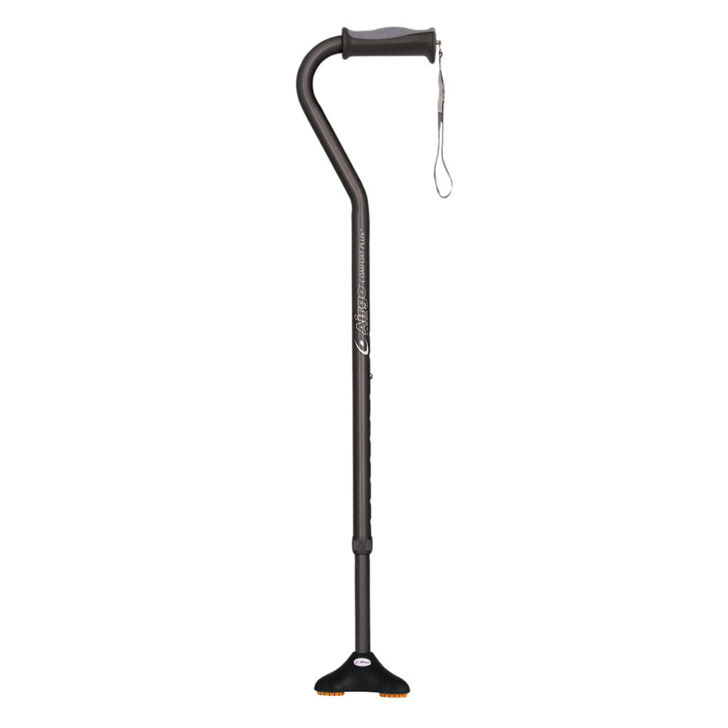 Airgo Comfort-plus Cane With Miniquad Ultra-stable Tip - BeHope