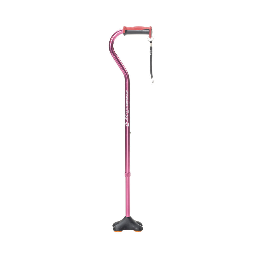 Airgo Comfort-plus Cane With Miniquad Ultra-stable Tip - BeHope