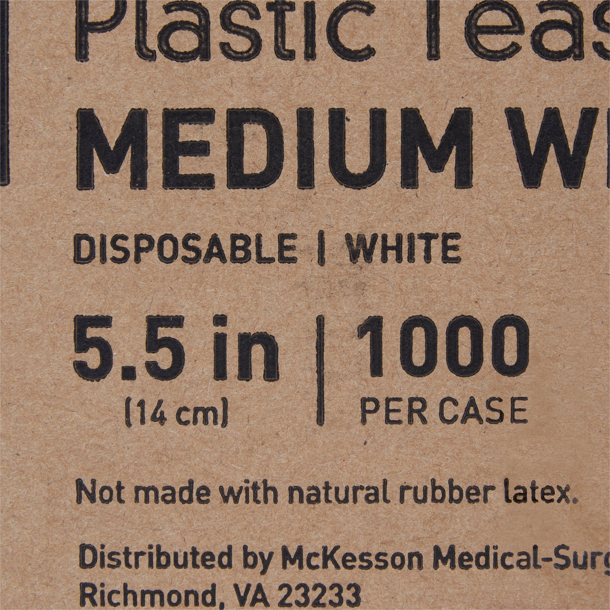 Teaspoon McKesson General Purpose White Polypropylene - BeHope