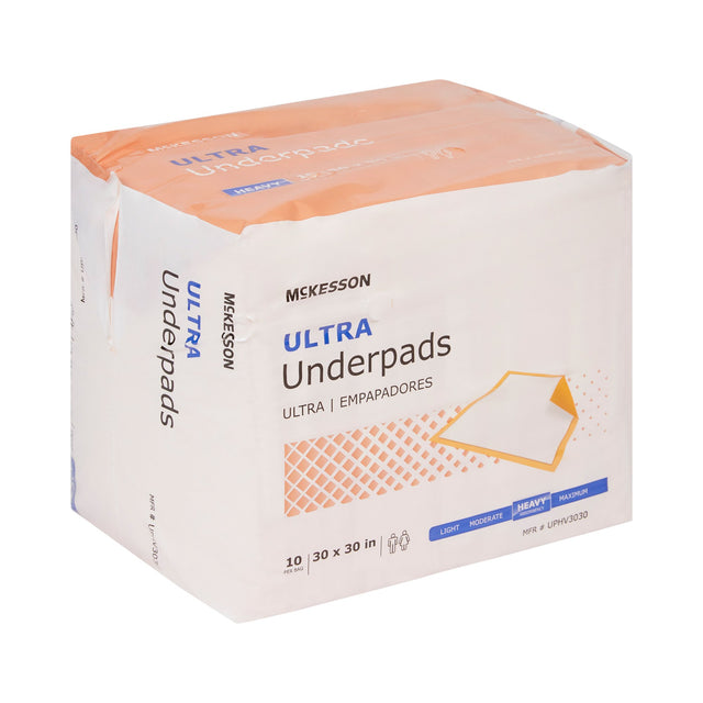 Disposable Underpad Mckesson Ultra Heavy Absorbency for Incontinence - BeHope