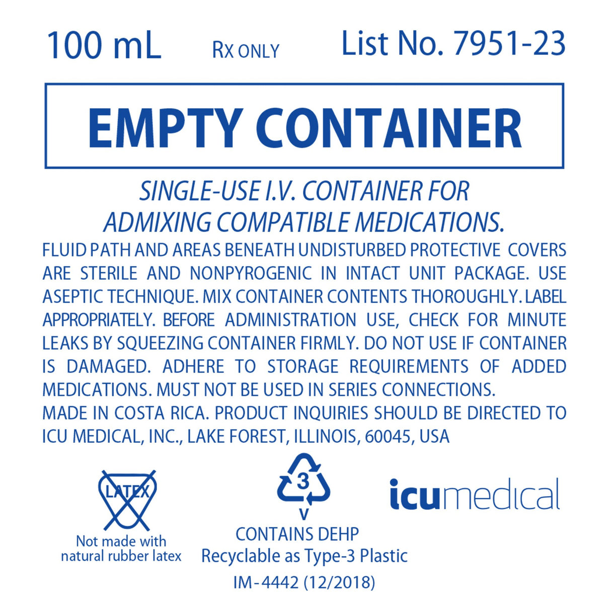 Empty Container Lifecare® - BeHope