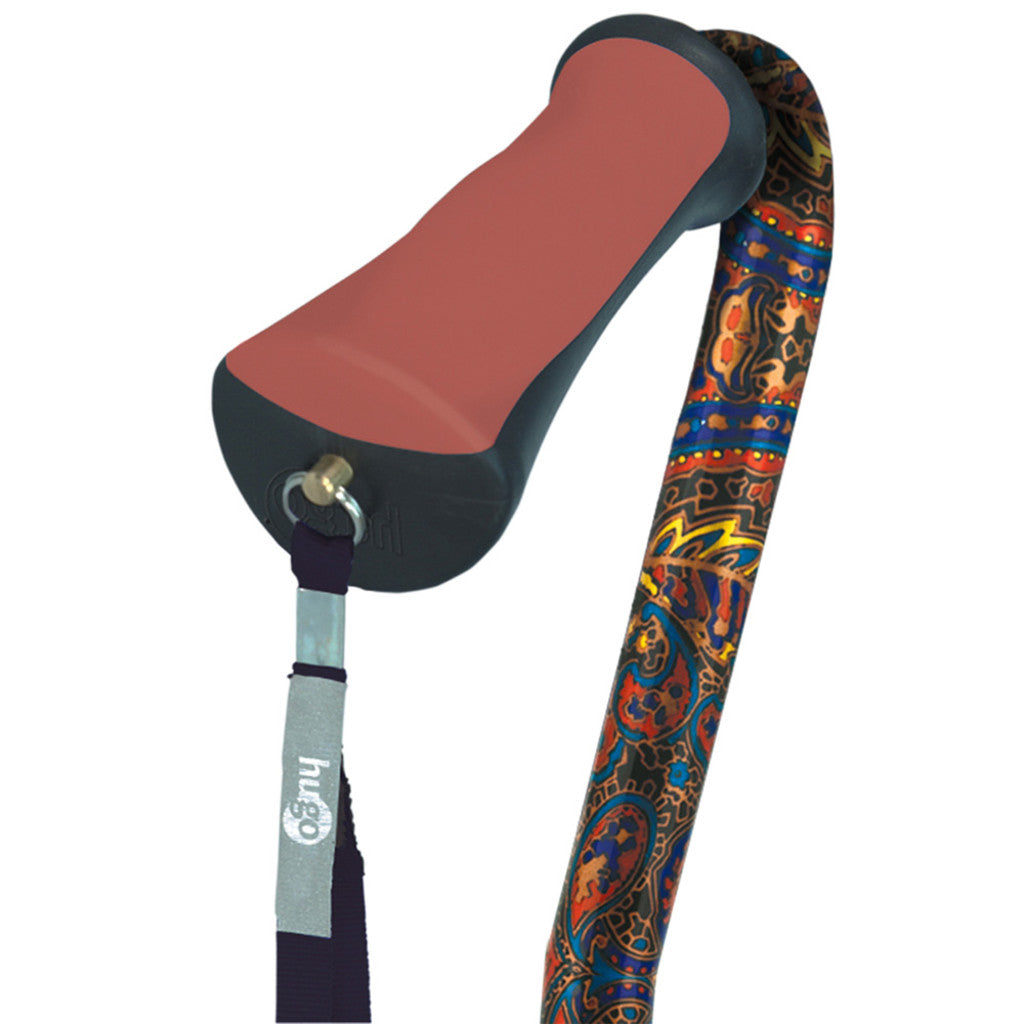 Hugo Ergonomic Offset Handle Cane - BeHope