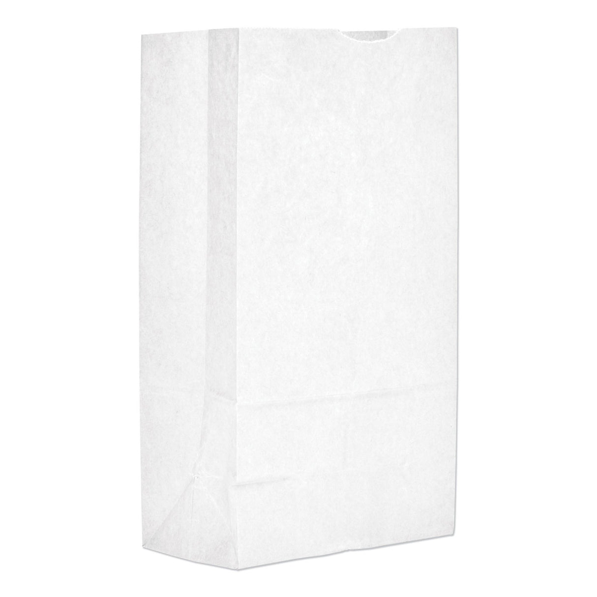Grocery Bag General White Paper with Gussets - BeHope