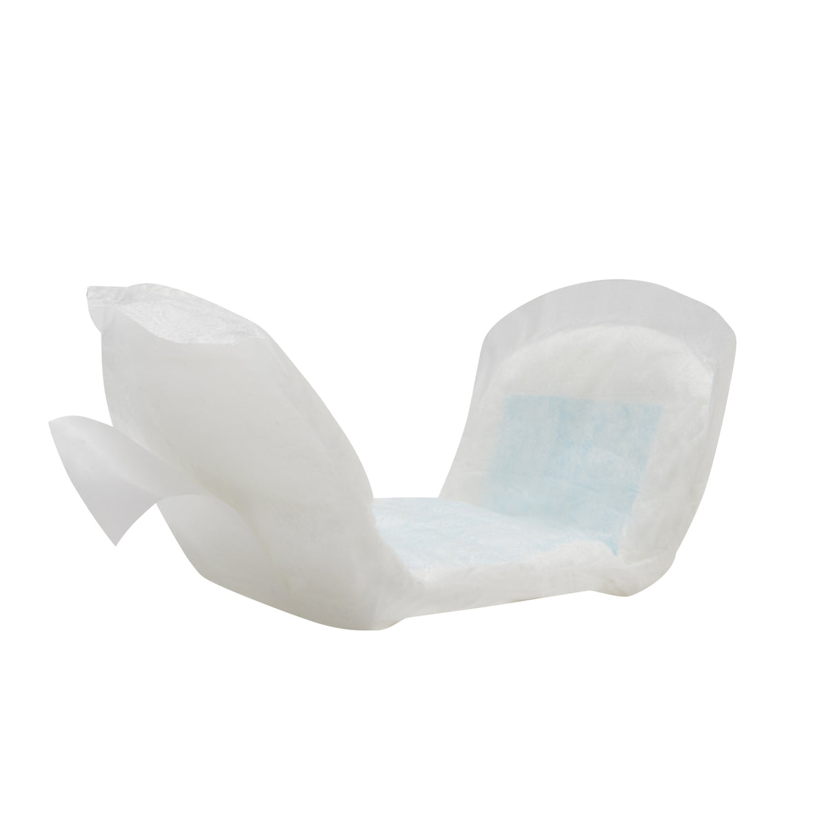 Bladder Control Pad Wings™ 4 X 10-3/4 Inch Moderate Absorbency Polymer Core One Size Fits Most - BeHope