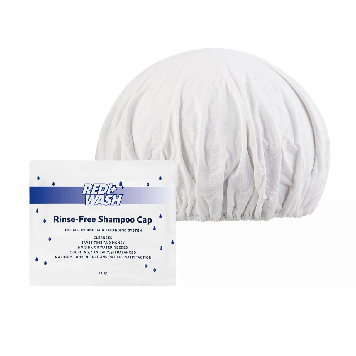 Shampoo Cap Dawnmist® Redi+wash® Gentle Rinse-Free Hair Cleansing - BeHope