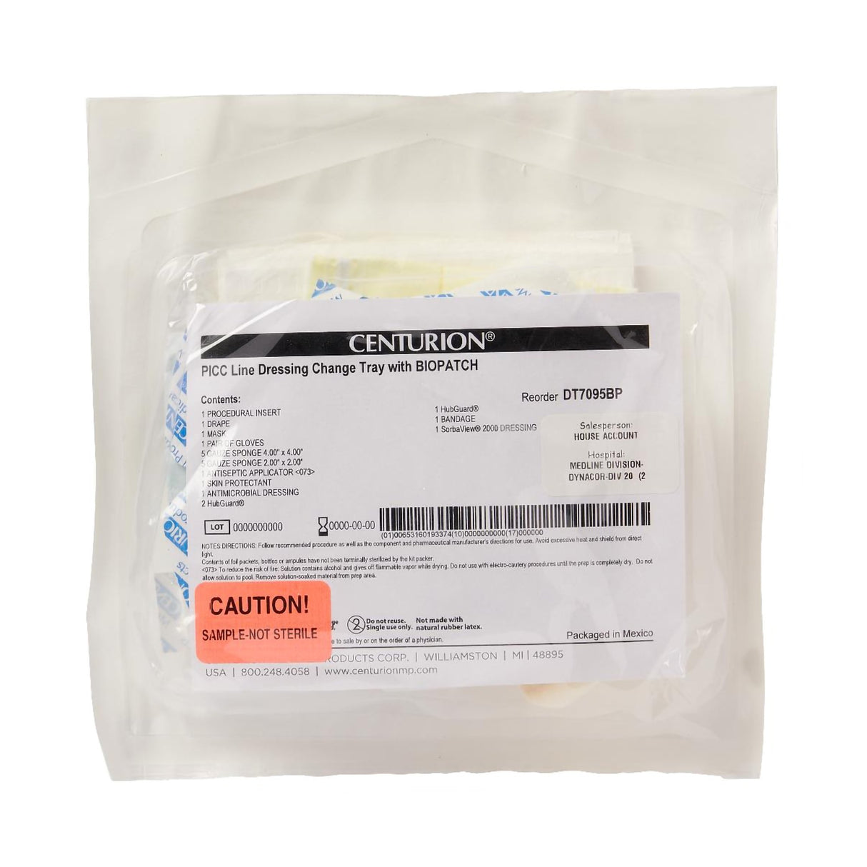 Dressing Change Tray Peripherally Inserted Central Catheter - BeHope