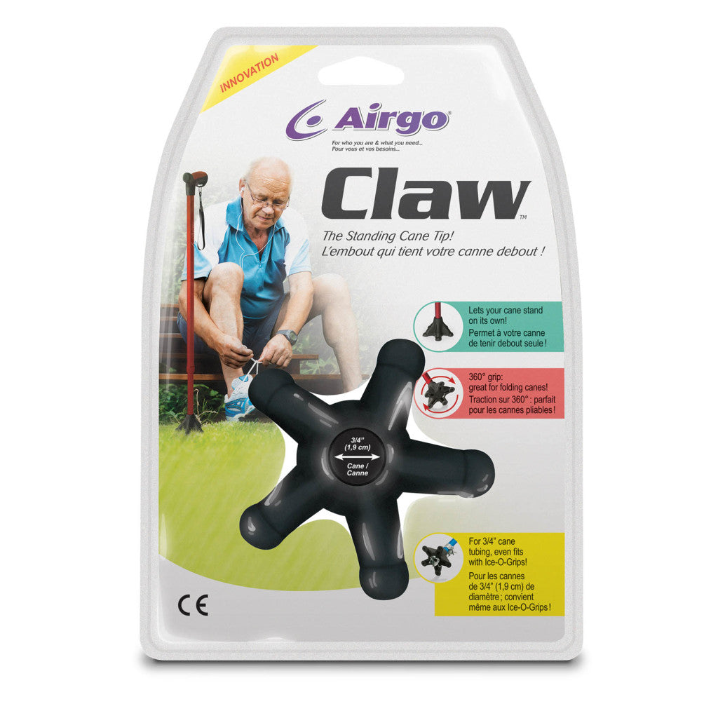 Airgo Claw Standing Cane Tip - BeHope