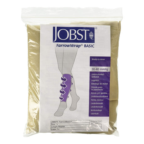 Compression Wrap Jobst® FarrowWrap® Basic Large Tan Leg - BeHope