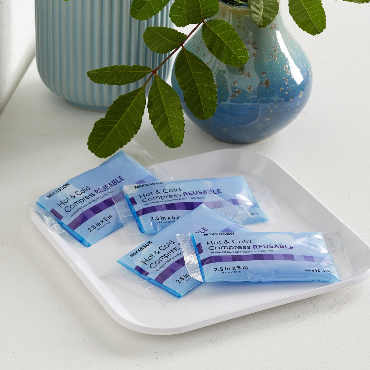 Hot / Cold Pack McKesson General Purpose X-Small 2-1/2 X 5 Inch Gel Reusable - BeHope