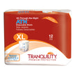 Unisex Adult Incontinence Brief Tranquility® ATN X-Large Disposable Heavy Absorbency - BeHope