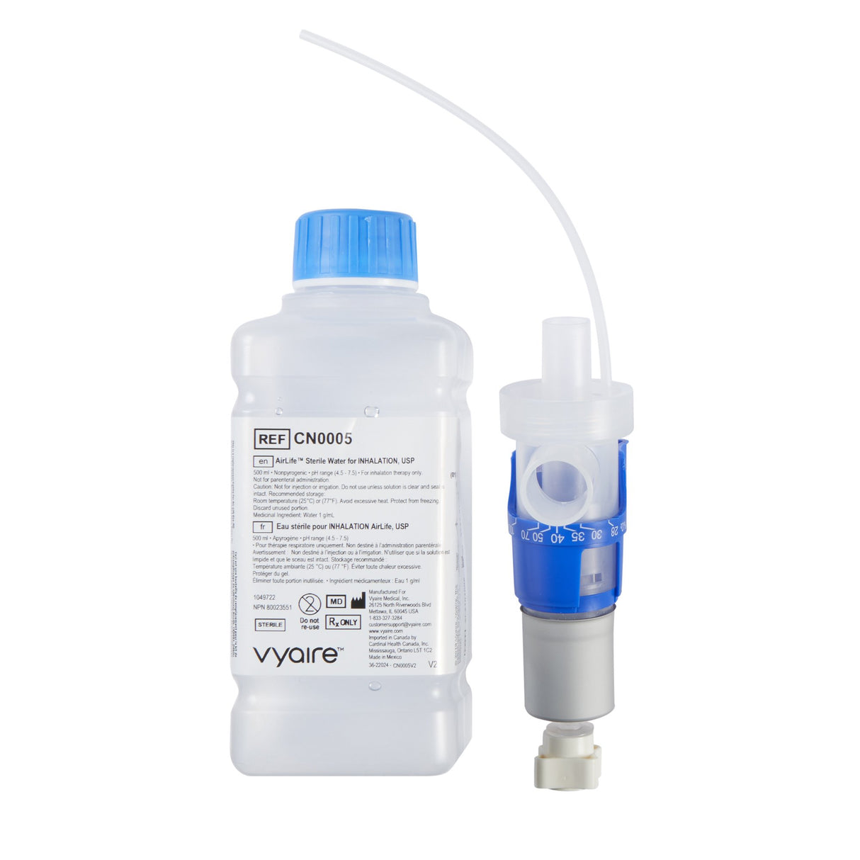 AirLife® Sterile Water Liquid 500 mL - BeHope