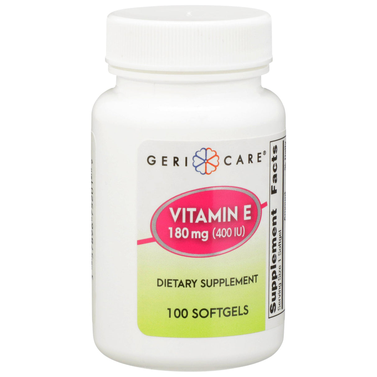 Geri-care® Vitamin E Dietary Supplement Softgels - BeHope