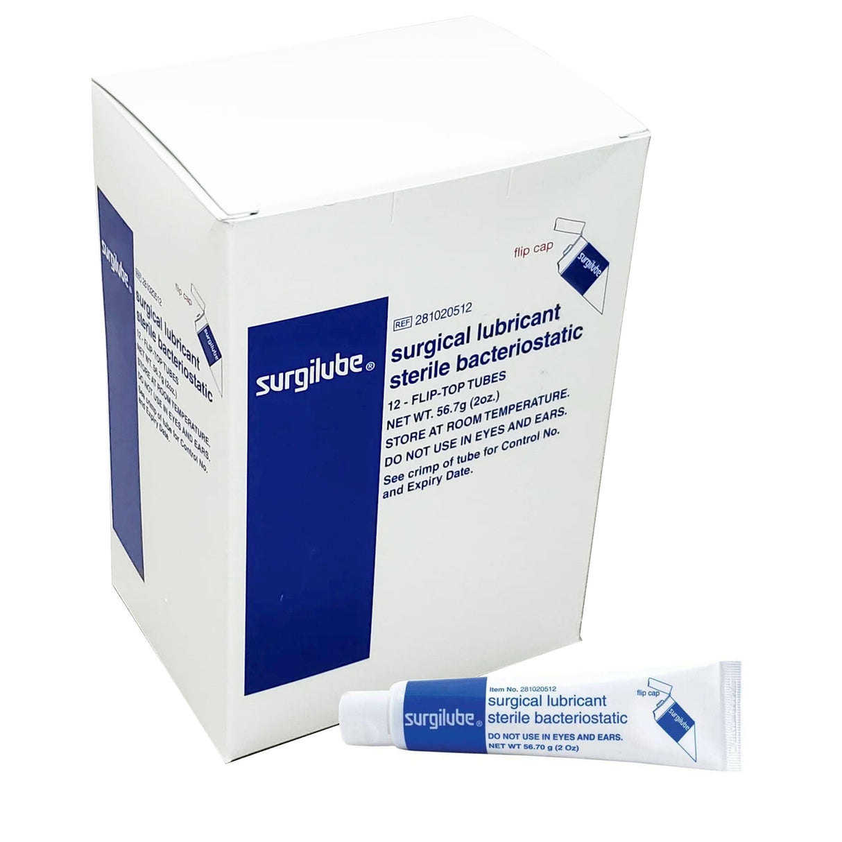 Lubricating Jelly - Carbomer free Surgilube® 2 oz. Tube Sterile - BeHope