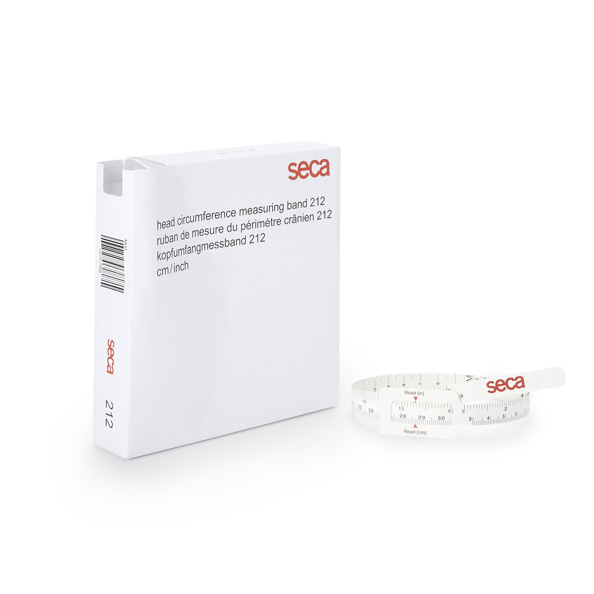 Head Circumference Measure Tape seca® 212 26.1 Inch Diameter Synthetic Disposable Inches / Centimeters - BeHope