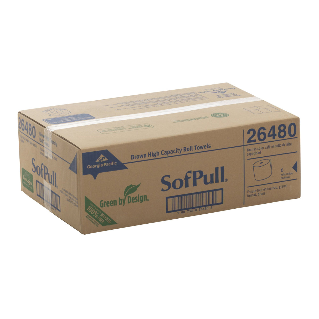 Paper Towel SofPull® High Capacity Hardwound Roll 7-7/8 Inch X 1000 Foot - BeHope