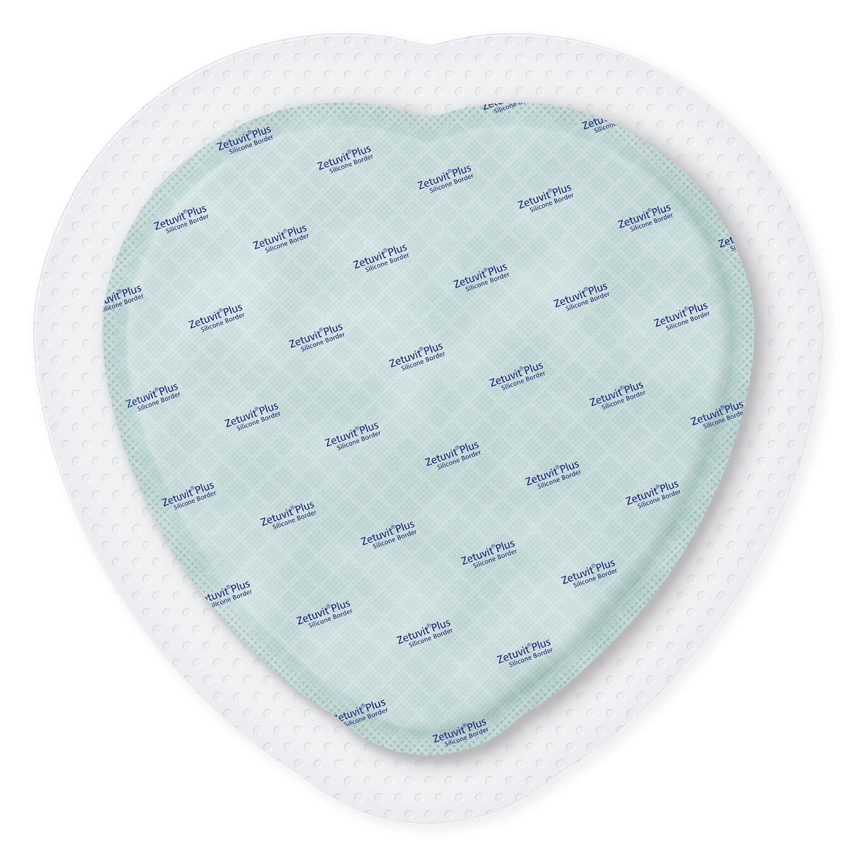 Super Absorbent Dressing Zetuvit® Plus Silicone Border Silicone Adhesive 9 X 9 Inch Sacral - BeHope