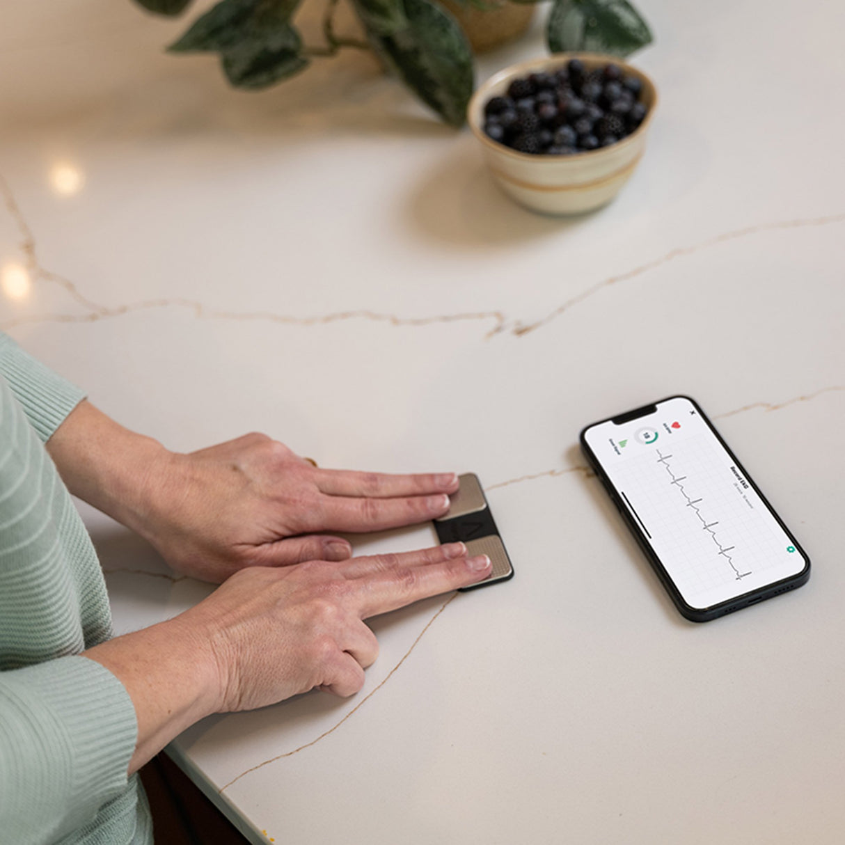 Electrocardiograph KardiaMobile® USB Connection Smart Phone Display Resting - BeHope