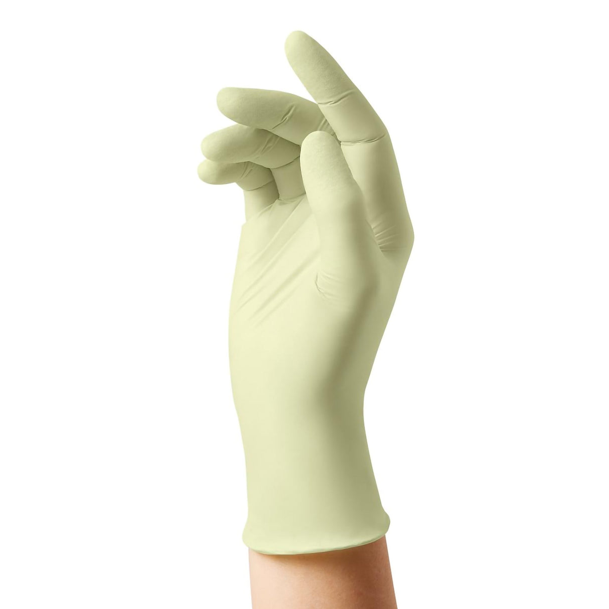 Exam Glove Restore® Touch Medium NonSterile Nitrile Standard Cuff Length Textured Fingertips Green Chemo Tested - BeHope