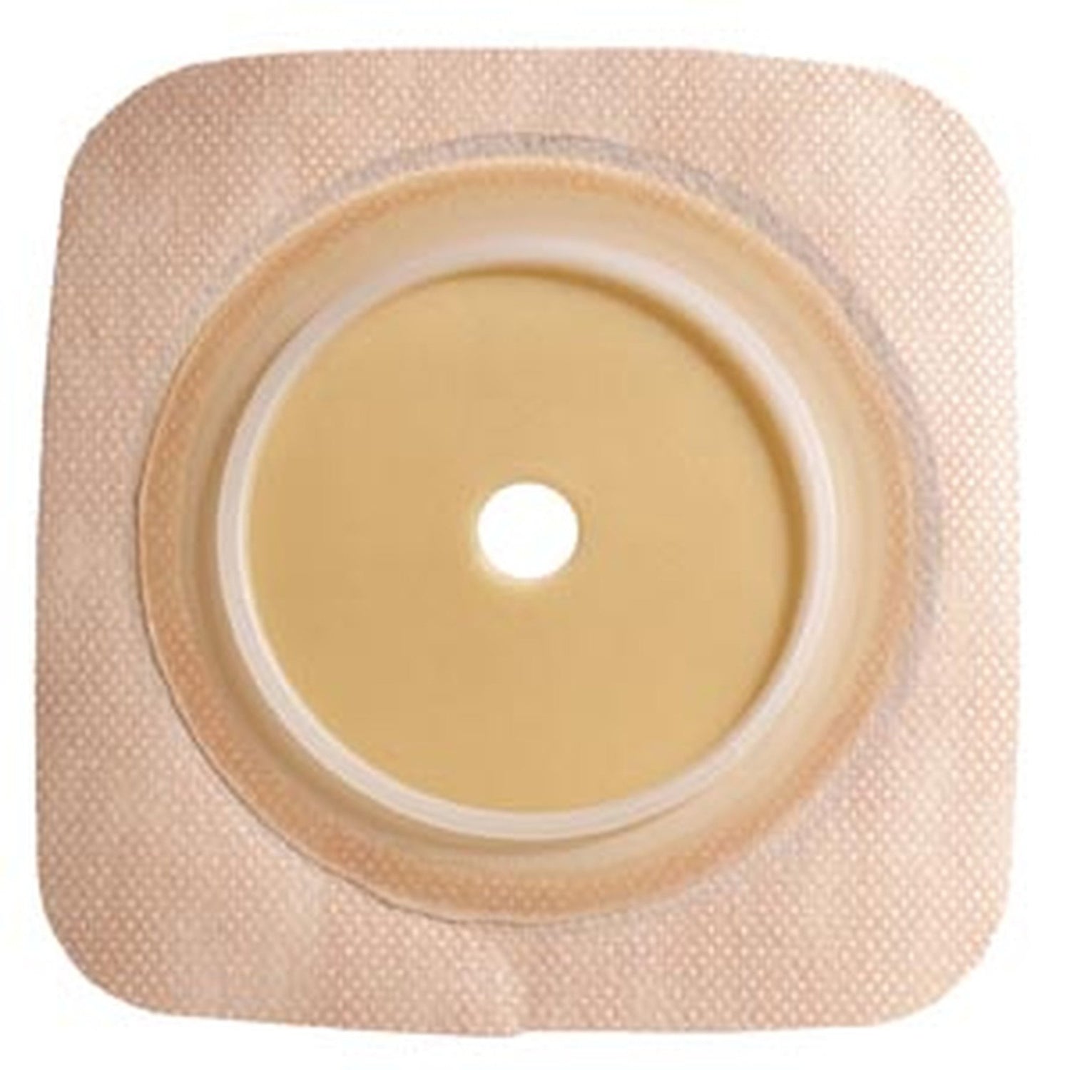 Ostomy Barrier Sur-Fit Natura® Durahesive® Trim to Fit, Extended Wear Adhesive Tape Borders 38 mm Flange Sur-Fit® Natura® System 4 X 4 Inch - BeHope