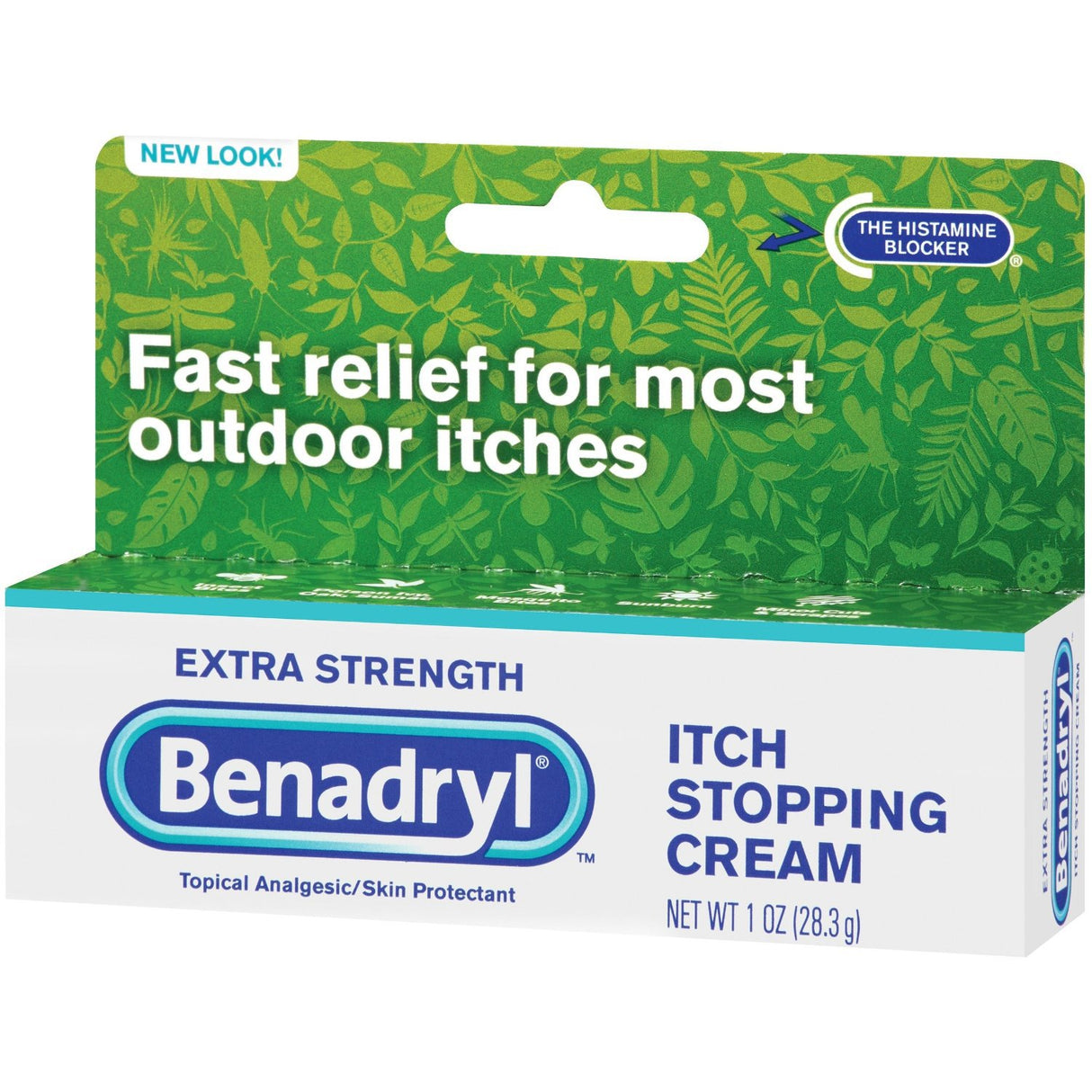 Itch Relief Benadryl® 2% - 0.1% Strength Cream 1 oz. Tube - BeHope